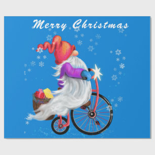 kerstcadeautje met koekjes en cadeaus cadeaupapier