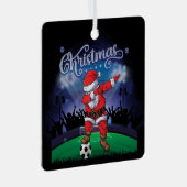 kerstcadeautje metalen ornament (Voorkant Rechts)