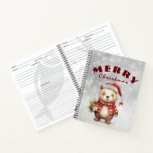 kerstcadeautje notitieboek (Binnen)
