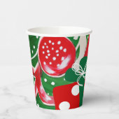 kerstcadeautje papieren bekers (Links)