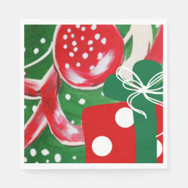 kerstcadeautje servet