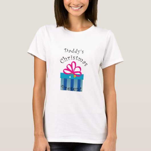 kerstcadeautje t-shirt (Voorkant)
