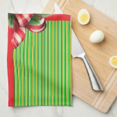 kerstcadeautje theedoek (Quarter Fold)