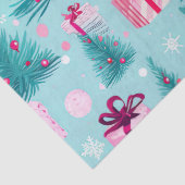 kerstcadeautje tissuepapier (Detail)