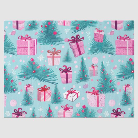 kerstcadeautje tissuepapier (Voorkant)