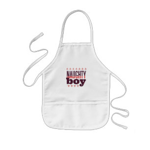 kerstcadeautje voor Naughty Boy Ugly Sweater Gift  Kinder Schort