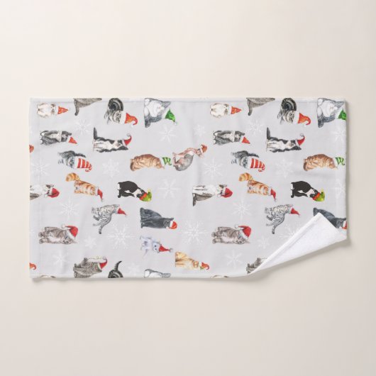 kerstcadeautje, Yuletide Xmas Pattern Handdoek (Handdoek)