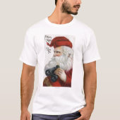 kerstcadeautjeKerstman met Binocles T-shirt (Voorkant)