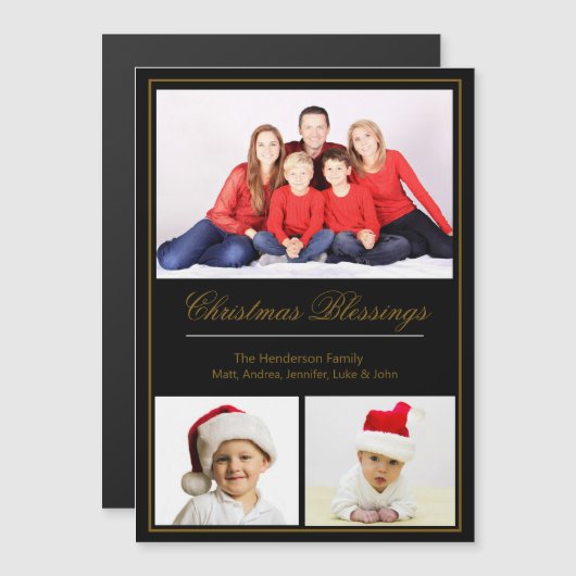 kerstcadeautjes Aangepaste serie Foto (Voorkant / Achterkant)