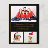 kerstcadeautjes Aangepaste serie Foto Briefkaart (Voorkant)