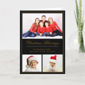 kerstcadeautjes Aangepaste serie Foto Kaart (Voorkant)