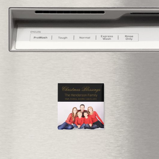 kerstcadeautjes Aangepaste serie Foto Magneet (Insitu (Vaatwasser))