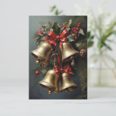 kerstcadeautjes bedankkaart (Staand voorkant)