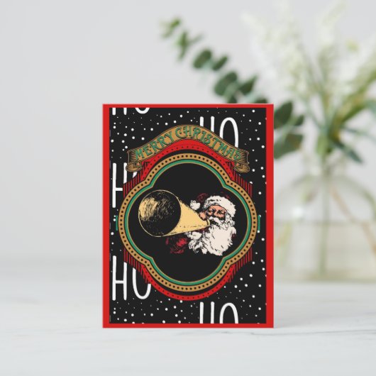  kerstcadeautjes briefkaart (Staand voorkant)