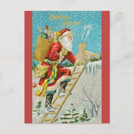 kerstcadeautjes briefkaart (Voorkant)