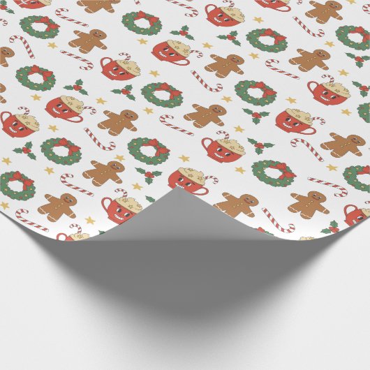 kerstcadeautjes cadeaupapier (Hoek)