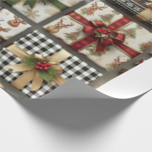 kerstcadeautjes cadeaupapier (Hoek)