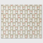 kerstcadeautjes cadeaupapier (Vlak)