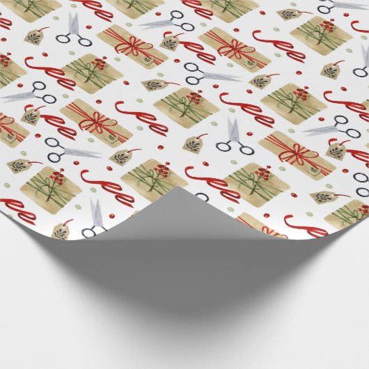 kerstcadeautjes cadeaupapier (Hoek)