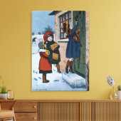 kerstcadeautjes canvas afdruk (Insitu (Woonkamer))