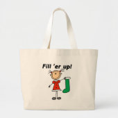 kerstcadeautjes en cadeautjes voor kerstcadeautjes grote tote bag (Voorkant)