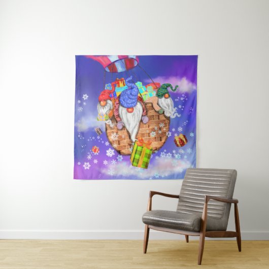 kerstcadeautjes en cadeautjes voor kerstcadeautjes wandkleed (In situ)