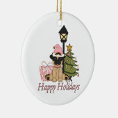 kerstcadeautjes en Kaarten Keramisch Ornament (Rechts)
