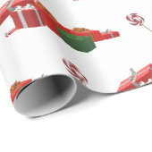 kerstcadeautjes en perminten cadeaupapier (Rol Hoek)