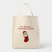 Kerstcadeautjes en T-shirts met kerstcadeaus voor  Tote Bag (Voorkant)