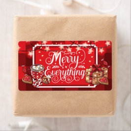 kerstcadeautjes etiket