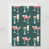 kerstcadeautjes feestdag uitnodiging (Achterkant)