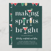 kerstcadeautjes feestdag uitnodiging (Voorkant / Achterkant)