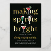 kerstcadeautjes feestdag uitnodiging (Voorkant)