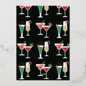 kerstcadeautjes feestdag uitnodiging (Achterkant)