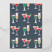 kerstcadeautjes feestdag uitnodiging (Achterkant)