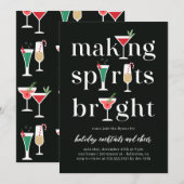 kerstcadeautjes feestdag uitnodiging (Voorkant / Achterkant)