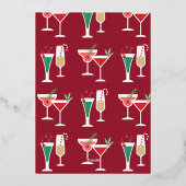 kerstcadeautjes feestdag uitnodiging (Achterkant)