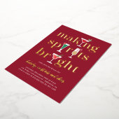 kerstcadeautjes feestdag uitnodiging (Gedraaid)