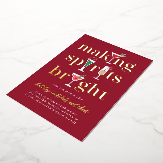 kerstcadeautjes feestdag uitnodiging (Gedraaid)