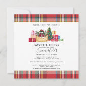 kerstcadeautjes Feestdagen favoriete dingen Rustis Kaart (Voorkant)