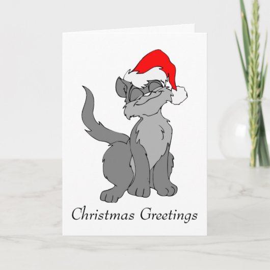 kerstcadeautjes feestdagen kaart (Voorkant)