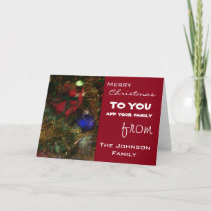 kerstcadeautjes feestdagen kaart