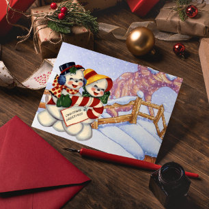 kerstcadeautjes feestdagen kaart