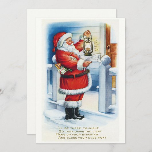  kerstcadeautjes feestdagenkaart (Voorkant / Achterkant)