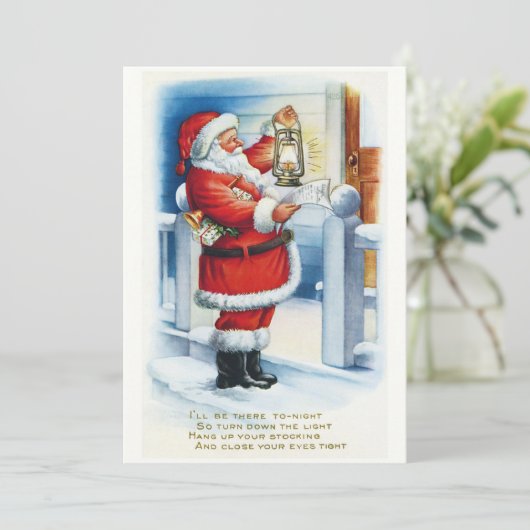  kerstcadeautjes feestdagenkaart (Staand voorkant)