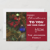 kerstcadeautjes feestdagenkaart (Voorkant)