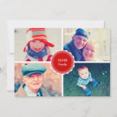 kerstcadeautjes feestdagenkaart (Voorkant)