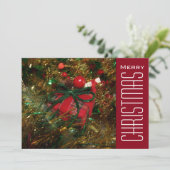 kerstcadeautjes feestdagenkaart (Staand voorkant)