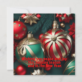 kerstcadeautjes feestdagenkaart