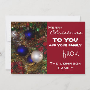 kerstcadeautjes feestdagenkaart